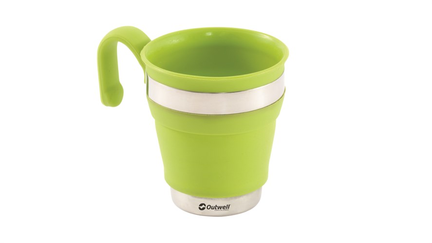 Faltbecher (collaps mug) - lime