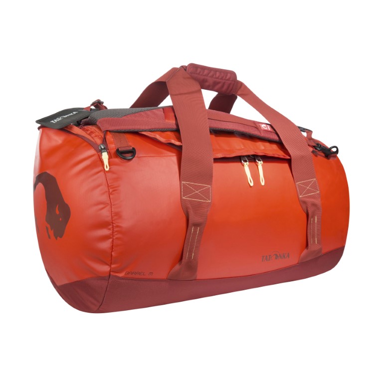 Tasche Barrel M - red orange
