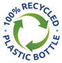 Plastikflaschen 100% recycled
