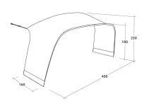 Wakefield XL Tent Connector